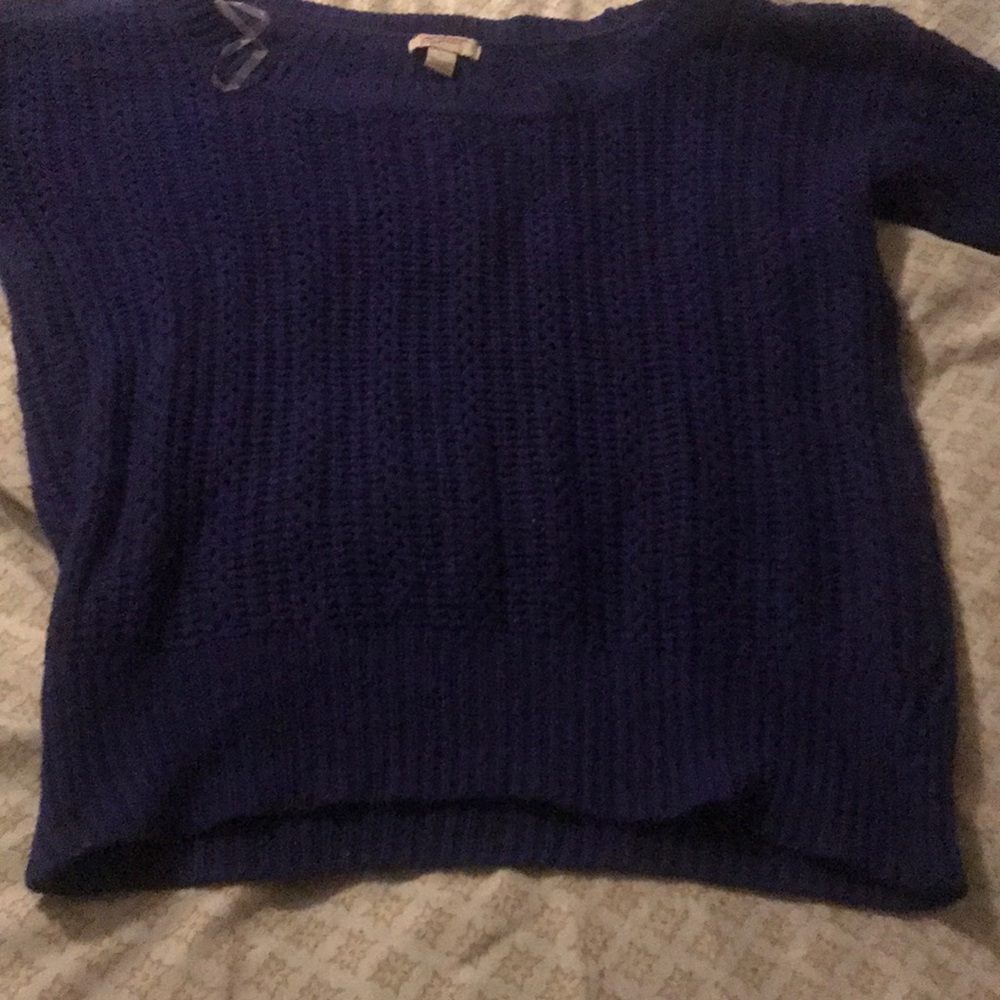 Dark Purple Sweater